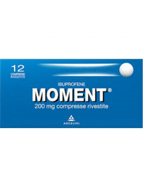 MOMENT 200 12 COMPRESSE RIVESTITE 200MG