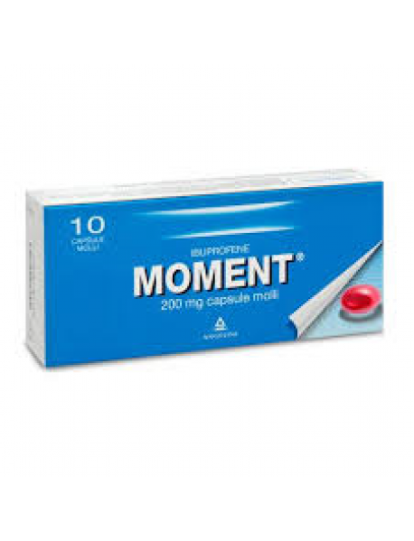 MOMENT 10 CAPSULE MOLLI 200MG