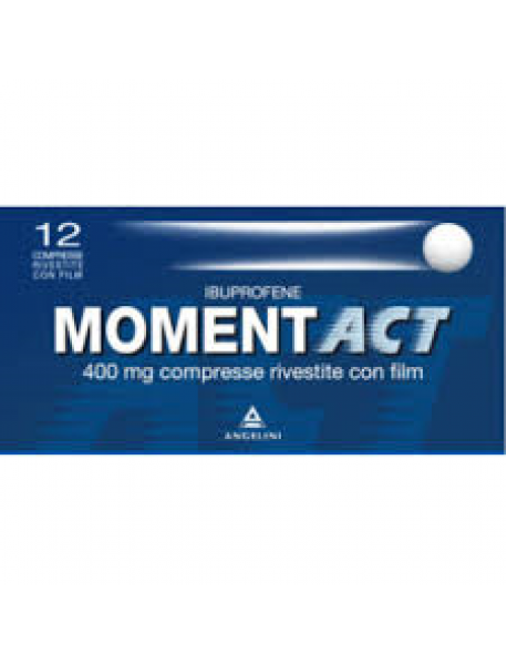 MOMENTACT 12 COMPRESSE RIVESTITE 400MG