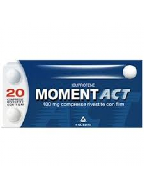 MOMENTACT 20 COMPRESSE RIVESTITE 400MG