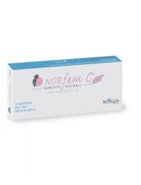 NORFEM C 6 TAVOLETTE VAGINALI 250MG