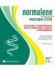 NORMALENE MACROGOL 3350 20 BUSTINE