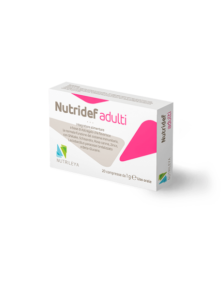 NUTRILEYA NUTRIDEF ADULTI 20 COMPRESSE