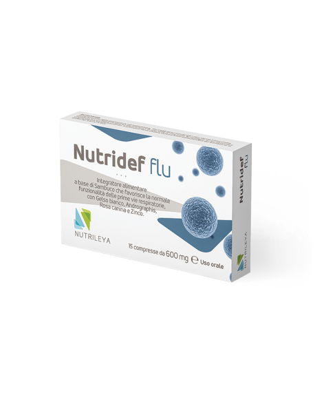 NUTRILEYA NUTRIDEF FLU 15 COMPRESSE