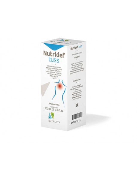 NUTRILEYA NUTRIDEF TUSS SCIROPPO 200ML