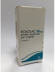 ROXOLAC SMALTO UNGHIE FLACONE 80MG/G