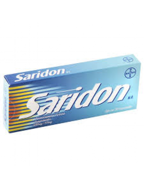 SARIDON 10 COMPRESSE CON CAFFEINA