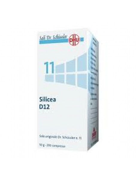 SALI DI SCHLUSSER SILICEA 11 D12 200 COMPRESSE 50G 