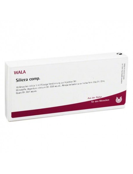 WALA SILICEA COMPOSITUM 10 FIALE DA 1ML 