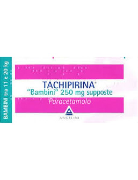 TACHIPIRINA BAMBINI 10 SUPPOSTE 250MG