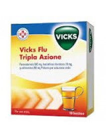 VICKS FLU TRIPLA A POLVERE 10 BUSTE