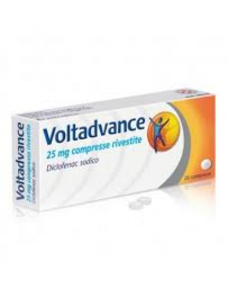 VOLTADVANCE 20 COMPRESSE RIVESTITE 25MG