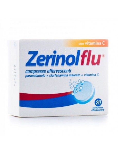 ZERINOLFLU 20 COMPRESSE EFFERVESCENTI