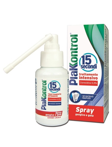 PLAKKONTROL COLLUTORIO SPRAY 15 SECONDI 50ML