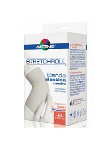 MASTER-AID STRETCHROLL BENDA ELASTOCA  8CMX4MT