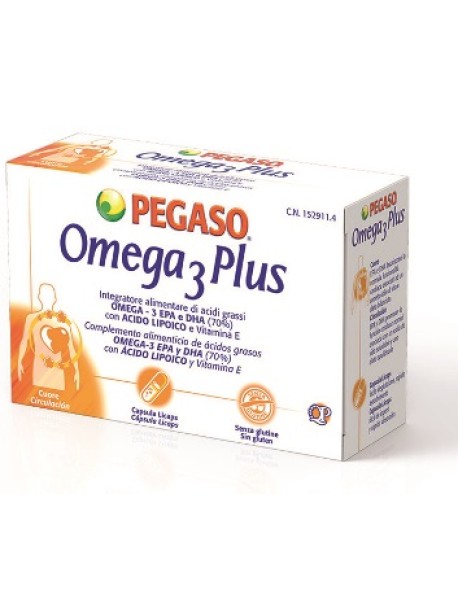 OMEGA 3 PLUS 40CPS PEGASO