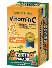 NATURE'S PLUS ANIMAL PARADE VITAMINA C 90 TAVOLETTE MASTICABILI