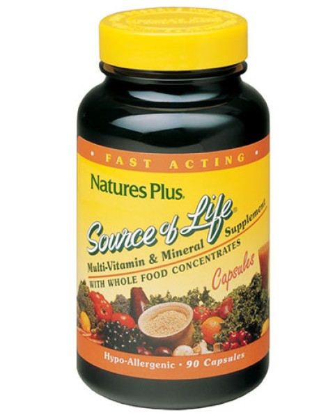 NATURE'S PLUS SOURCE OF LIFE MULTIVITAMINICO 90 CAPSULE