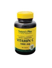 NATURE'S PLUS VITAMINA C 1000 CON ROSA CANINA 180 TAVOLETTE 