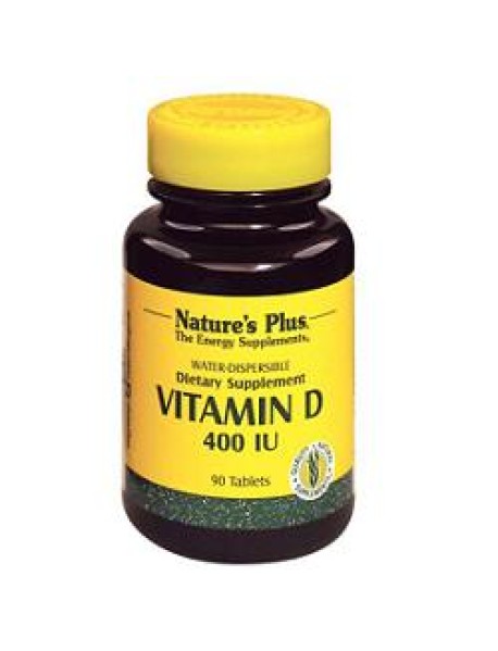 NATURE'S PLUS VITAMINA D 400UI 90 TAVOLETTE IDROSOLUBILI 