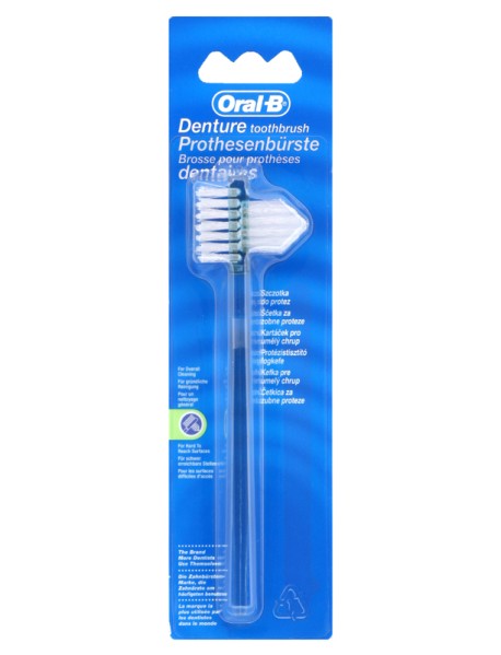 ORAL-B SPAZZOLINO PER DENTIERE