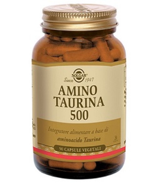 SOLGAR AMINO TAURINA 500 50 CAPSULE VEGETALI 