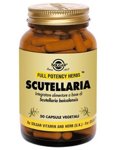 SOLGAR SCUTELLARIA 50 CAPSULE VEGETALI 