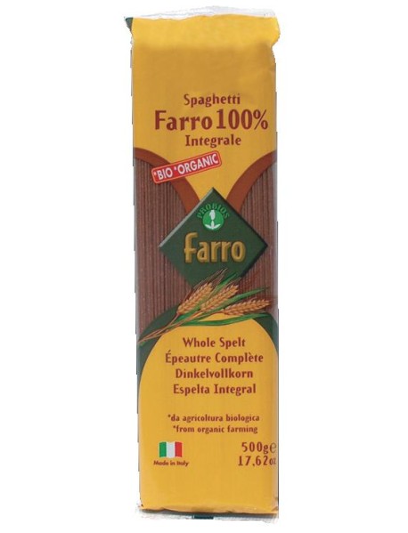 PAS FARRO INTEG SPAGHETTI 500G