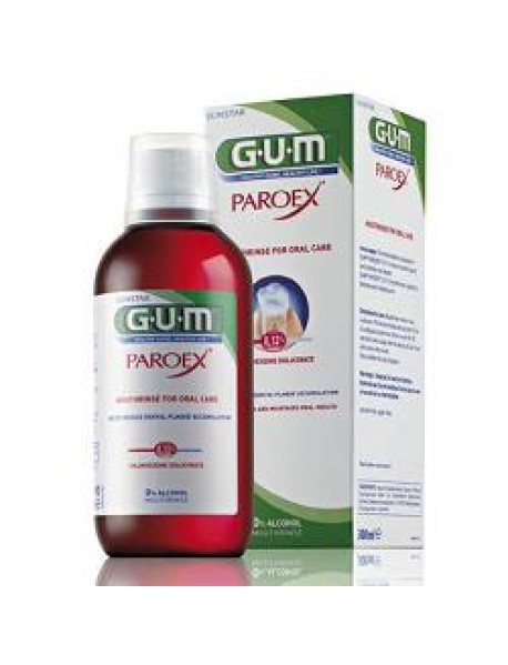 GUM PAROEX 0,12 COLLUTORIO CHX 300ML