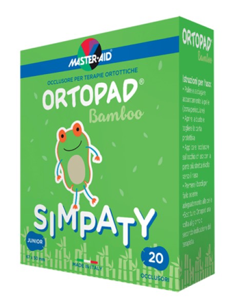 MASTER-AID ORTOPAD SIMPATY CEROTTO OCULARE REGULAR 20 CEROTTI