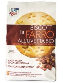 LA FINESTRA SUL CIELO BISCOTTI DI FARRO ALL'UVETTA 250G 