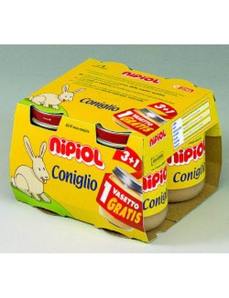 Nipiol Omogenizzato Coniglio E Cereali 120g 2 Pezzi