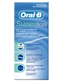 ORAL-B SUPERFLOSS 50 FILI INTERDENTALI