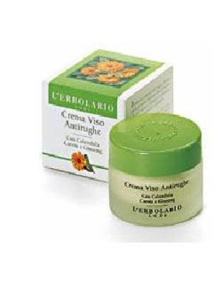 L'ERBOLARIO CREMA VISO ANTIRUGHE CON CALENDULA CAROTA E GINSENG 30ML