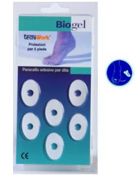 BIOGEL PROTEZIONE DITA PARACALLO AUTOADESIVO GRANDE 6 PEZZI