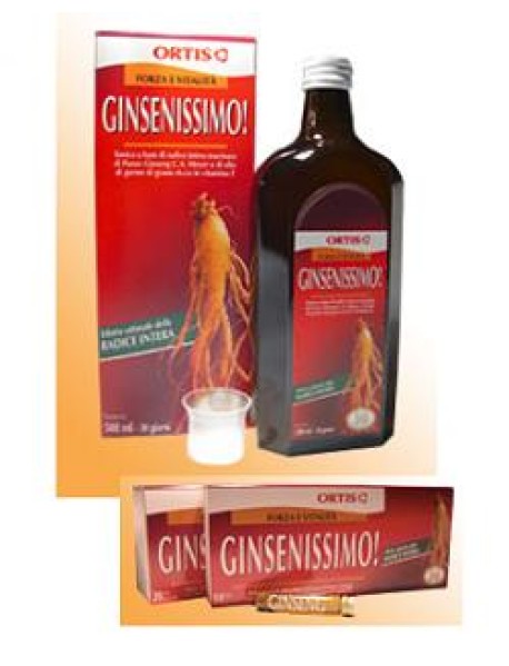 GINSENISSIMO 20FLE 15ML ORTIS
