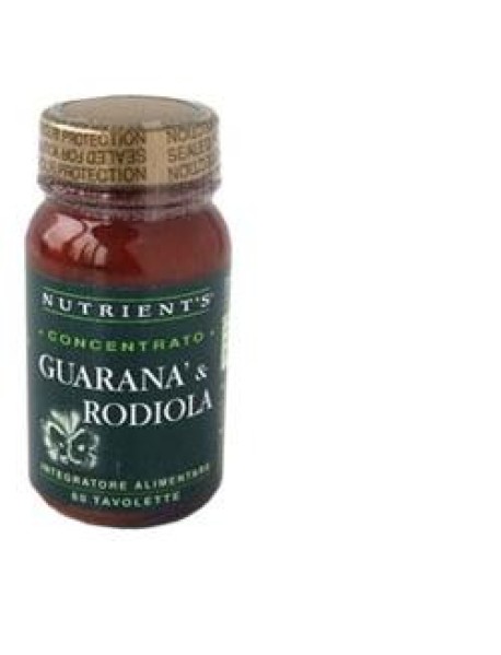 GUARANA'RODIOLA 60TAV NUTRIENTS