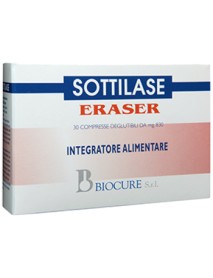 SOTTILASE ERASER 30 COMPRESSE 830MG