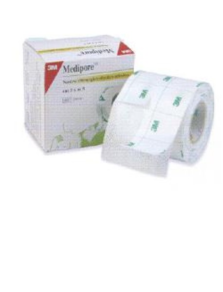 MEDIPORE CEROTTO IN ROCCHETTO ELASTICO IPOALLERGENICO 5CMX5M