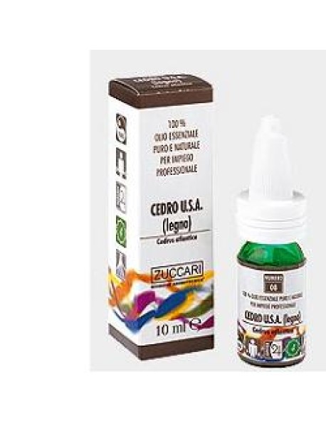 ZUCCARI OLIO ESSENZIALE CEDRO USA 10ML 