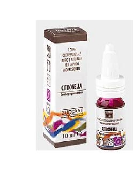 ZUCCARI OLIO ESSENZIALE CITRONELLA 10ML 