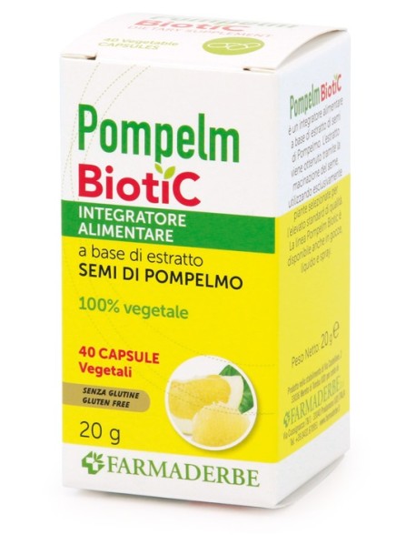 FARMADERBE POMPELM BIOTIC 40 CAPSULE 16G