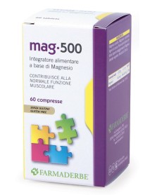 FARMADERBE NUTRA MAGNESIO 500 60 COMPRESSE 72G