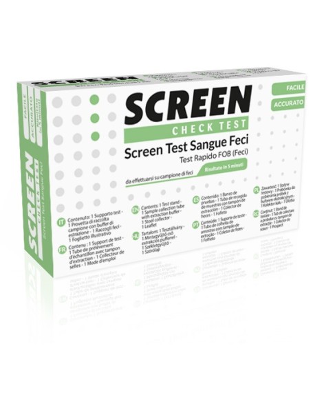 SCREEN FOB TEST SANGUE NELLE FECI 1 TEST