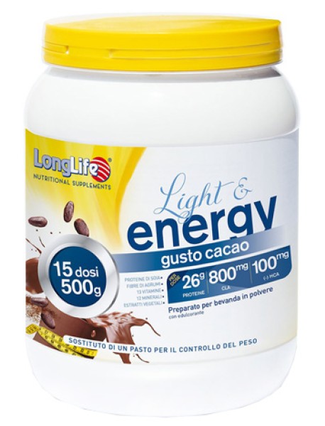 LONGLIFE LIGHT ENERGY CACAO 500G 