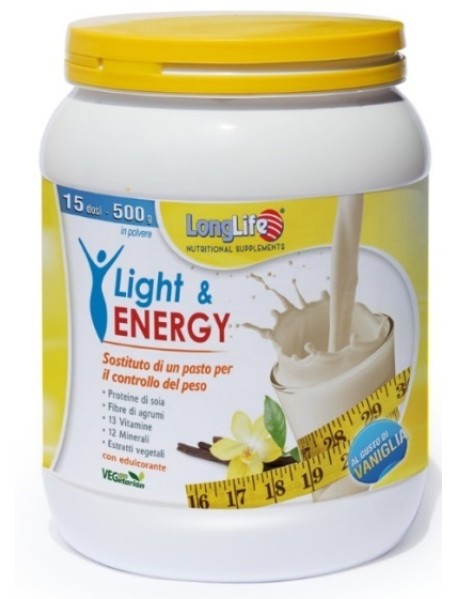 LONGLIFE LIGHT ENERGY VANIGLIA 500G