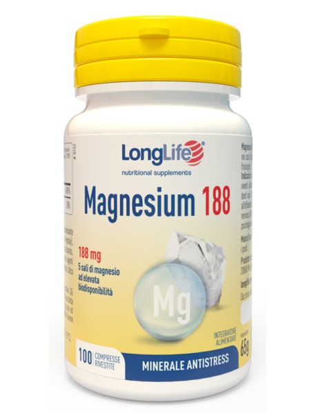 LONGLIFE MAGNESIUM 188MG 100 COMPRESSE 