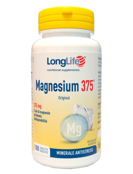 LONGLIFE MAGNESIUM 375MG 100 TAVOLETTE  