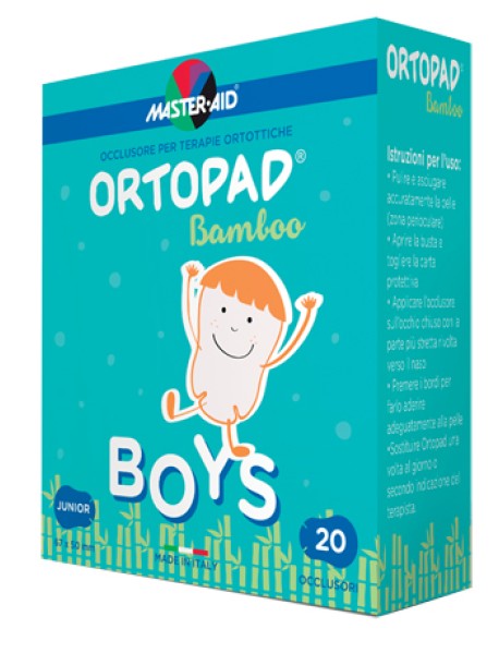 MASTER-AID ORTOPAD BOYS CEROTTI OCULARI MED 20 CEROTTI