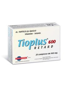 TIOPLUS 600 RETARD 20CPR 18G